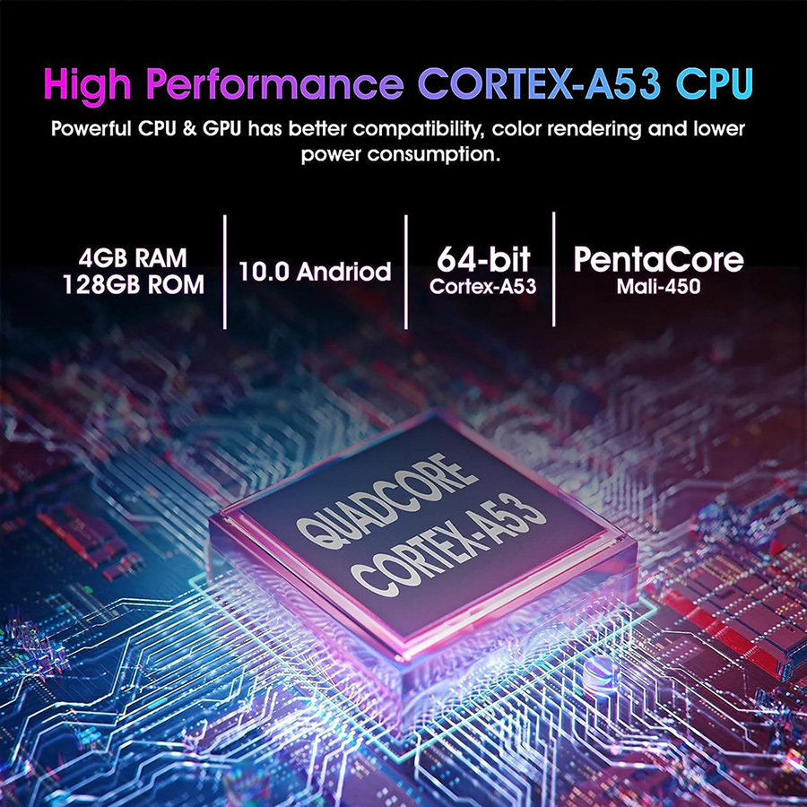 vSeeBox Elite Android TV Box with No Subscription Fees | 8K Streaming & Voice Remote – vSeeBox