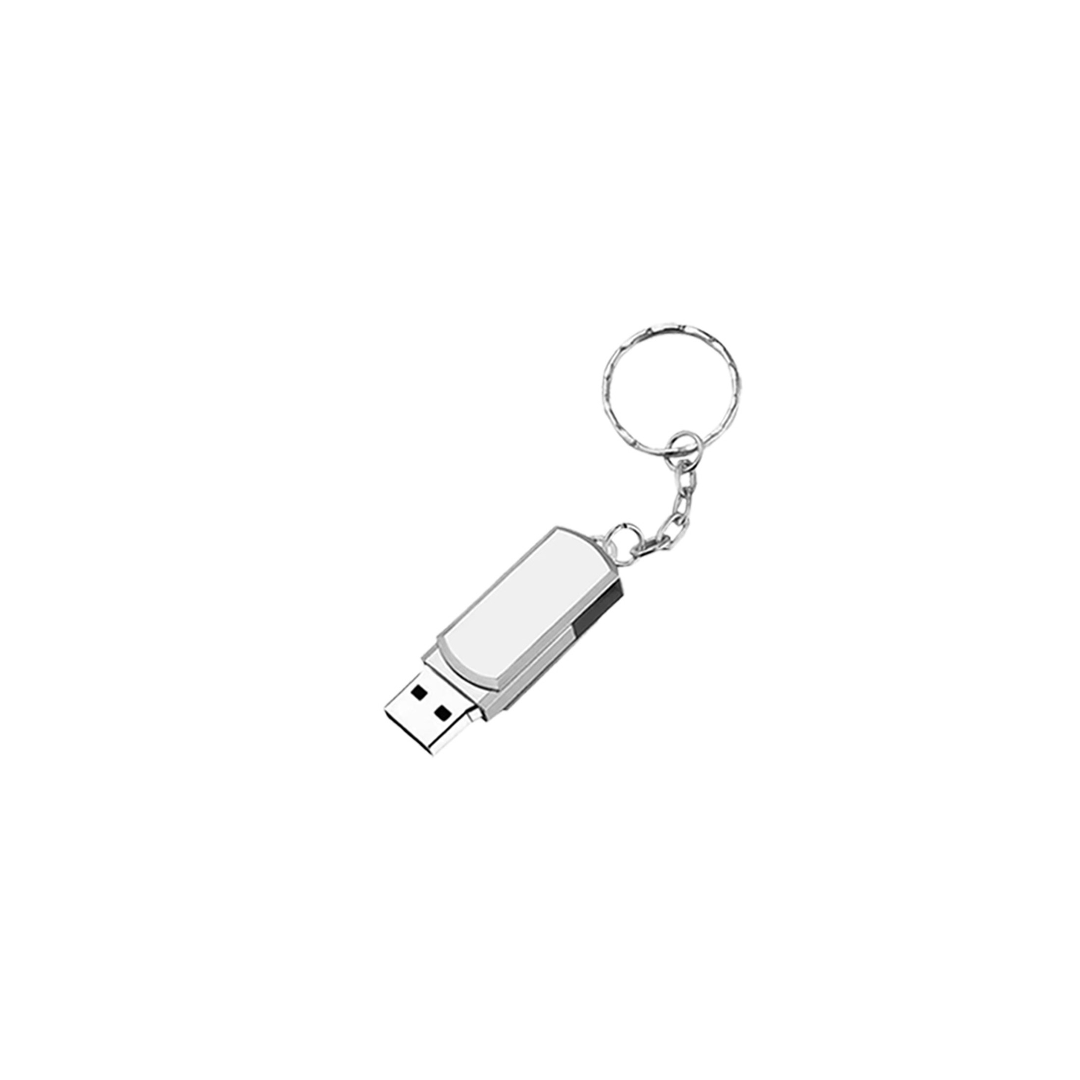 64GB Portable USB Flash Drive with Swivel Metal Clip