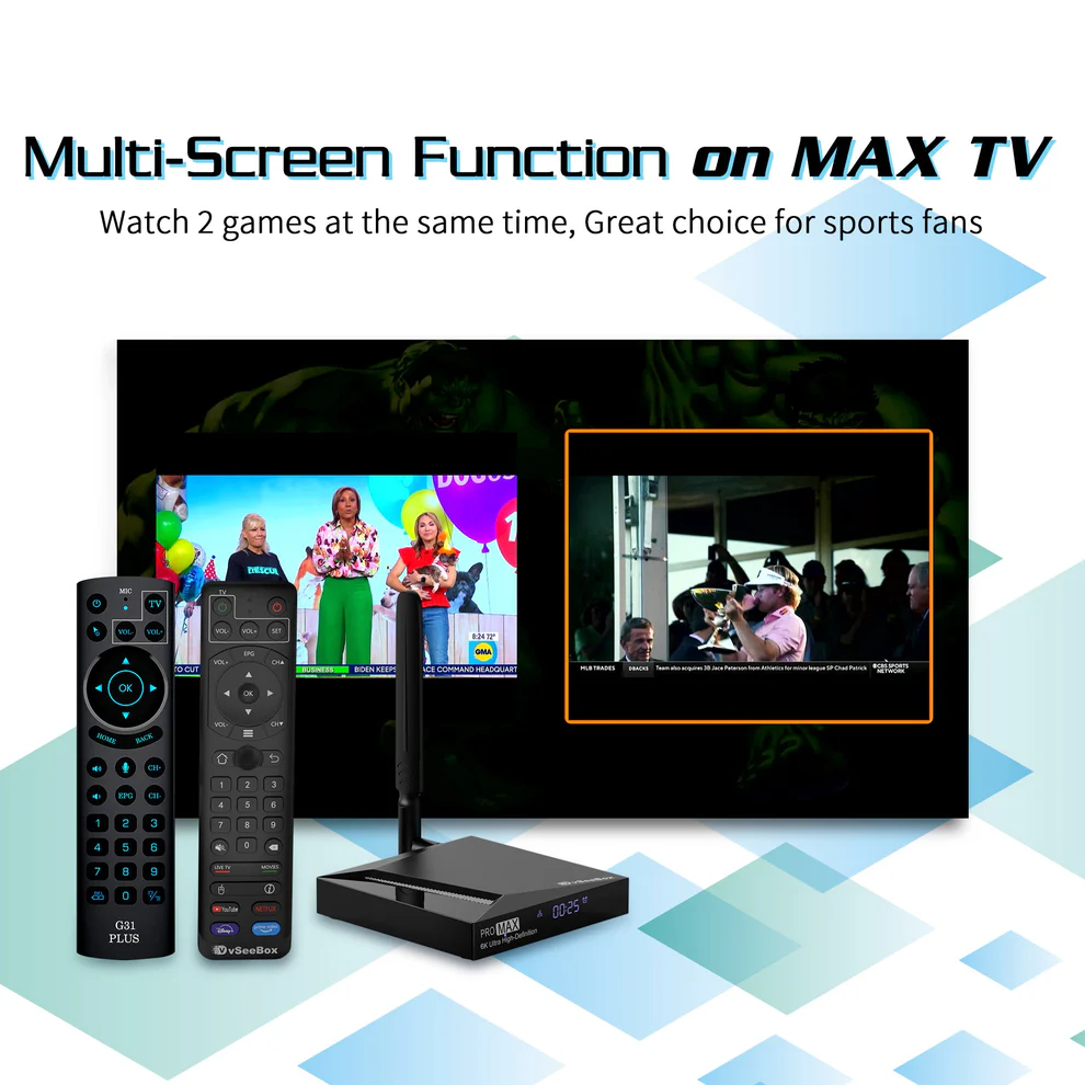 vSeeBox Pro Max-High Quality & Free Shipping | Vseebox