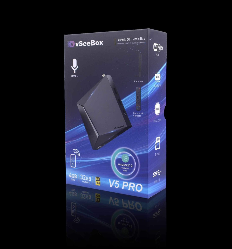 vSeeBox V5 Pro – 8K Ultra HD Streaming Box | Voice Remote | vSeeBox ...