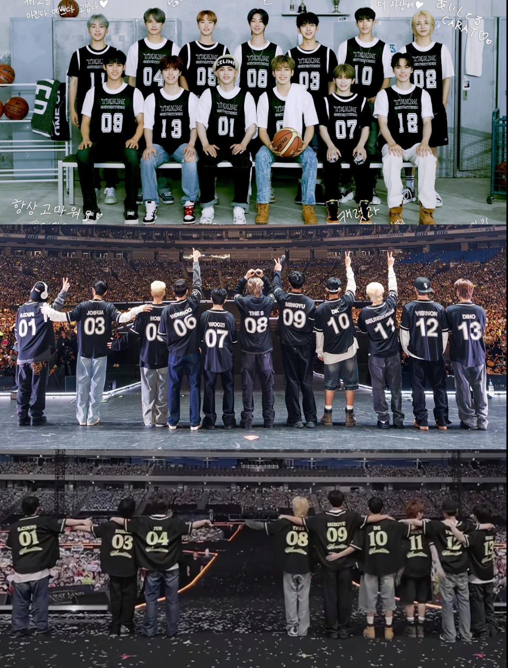Seventeen 2026 Carat Land Merch Inspired Uniform Jersey Shirt