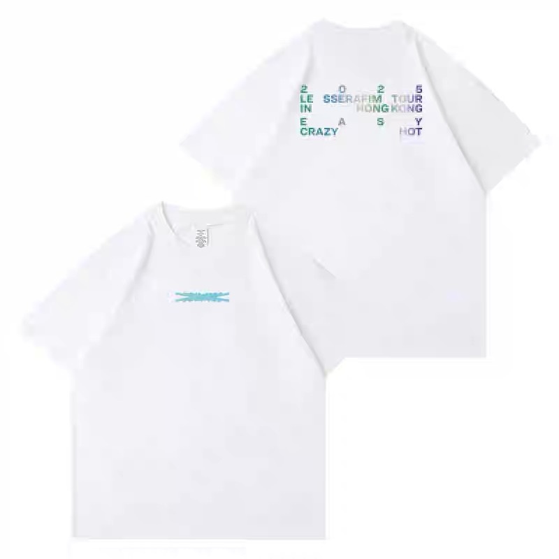 LE SSERAFIM TOUR EasyCrazyHot Merch Inspired Tee