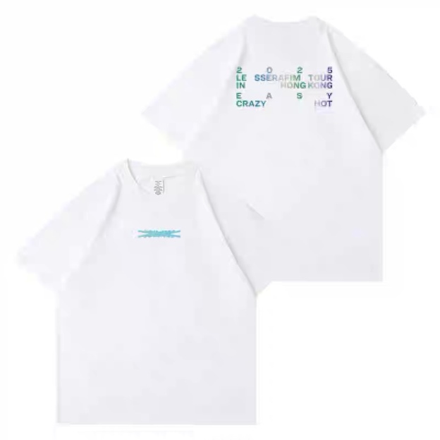 LE SSERAFIM TOUR EasyCrazyHot Merch Inspired Tee