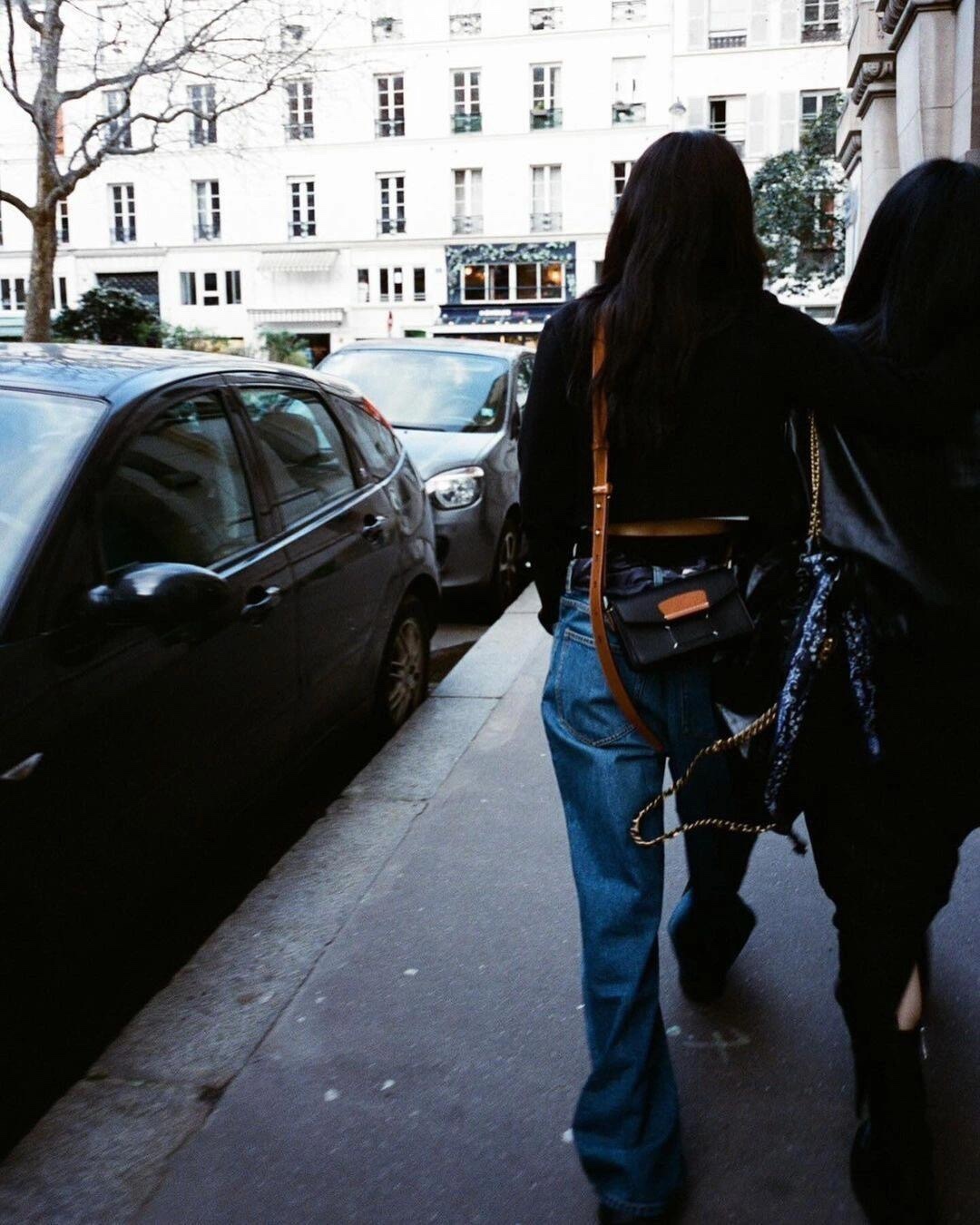 Blackpink Jennie Inspired Vintage Blue Loose Pants