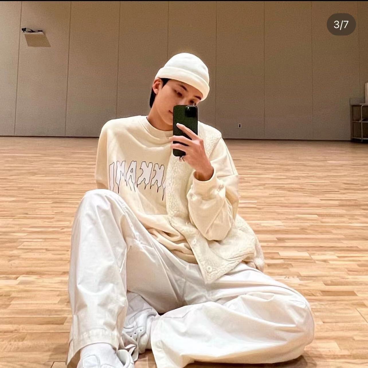 Seventeen Jeonghan  Inspired Sherpa Vest