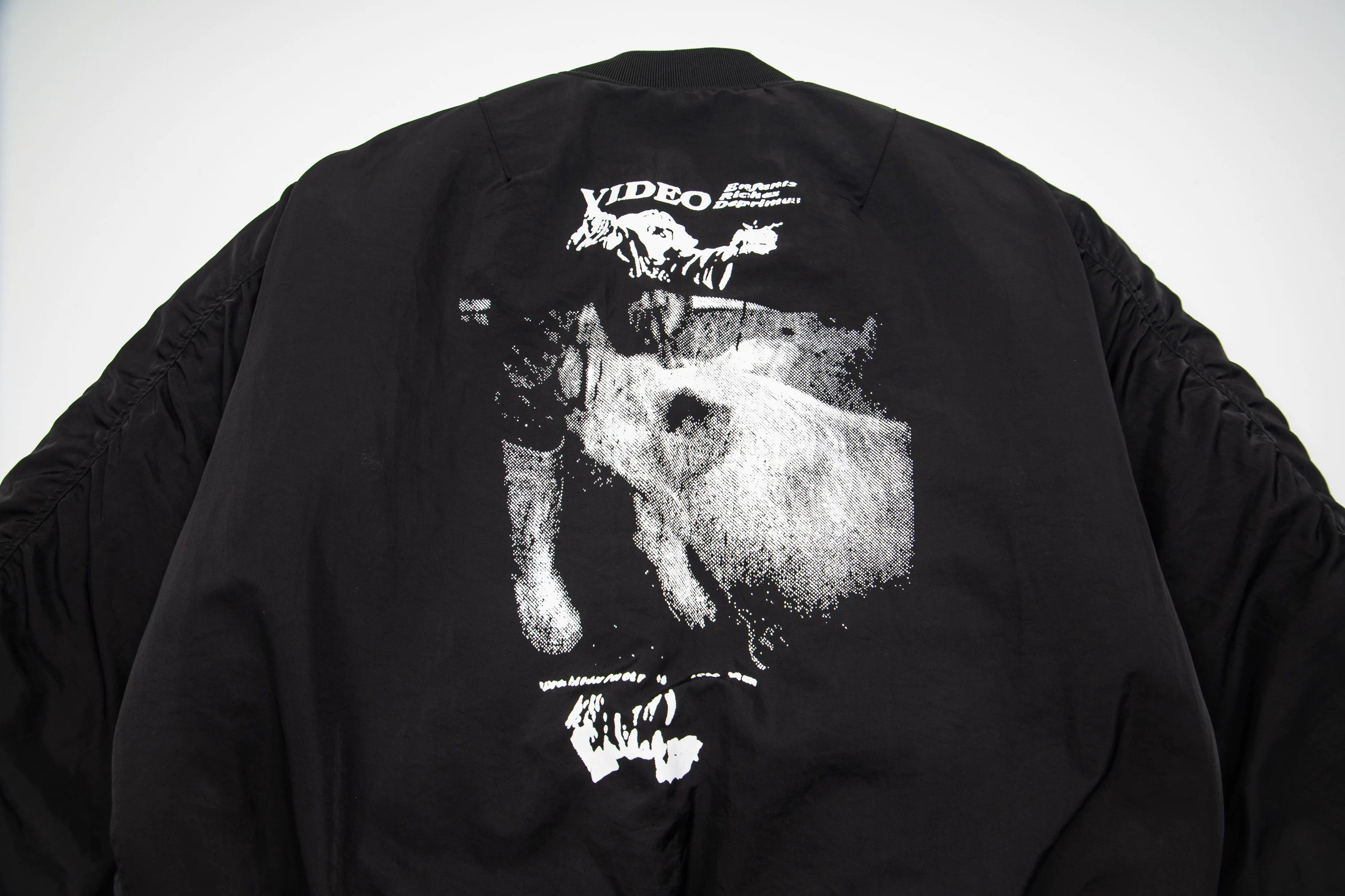 Enhypen Ni-ki Inspired ERD Style Video Graphic Bomber Jacket