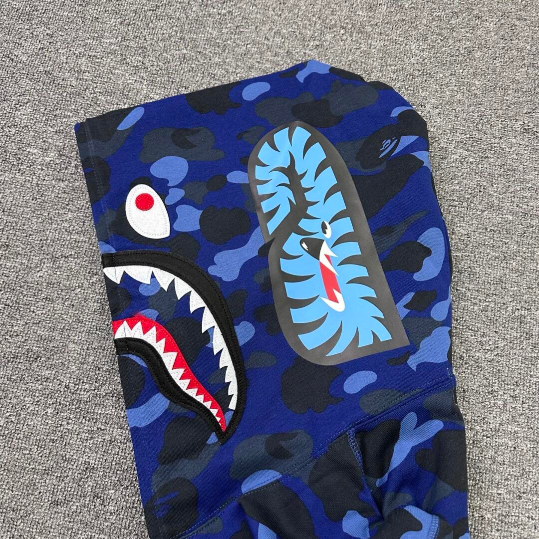 StrayKids Changbin BAPE Inspired Bape camo zip-up  hoodie-Stray Kids