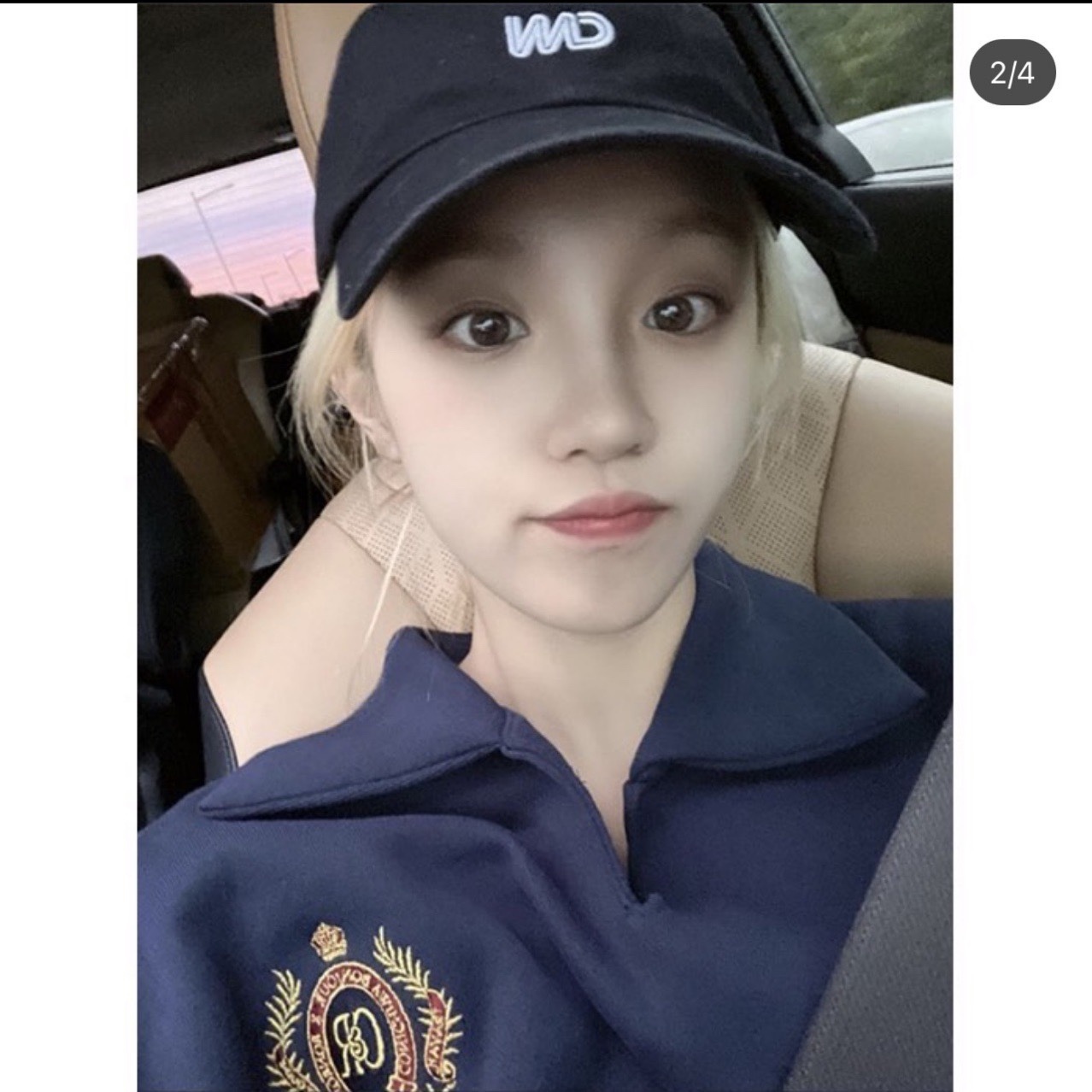 Straykids&ITZY&GIDLE Embroidered Polo Sweatshirt