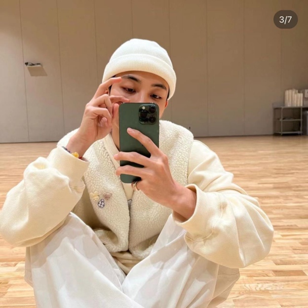 Seventeen Jeonghan  Inspired Sherpa Vest