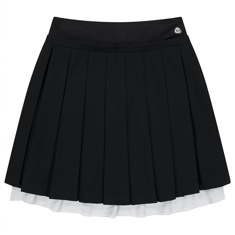 Newjeans Haerin Inspired Peter Pan Collar Jacket & Pleated Skirt Set