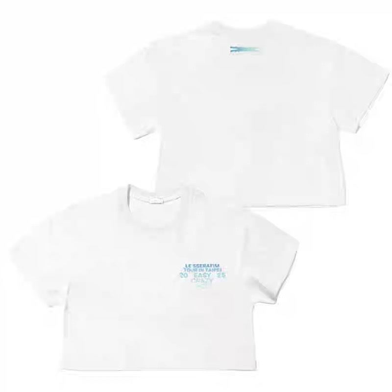 LE SSERAFIM TOUR EasyCrazyHot Merch Inspired Tee