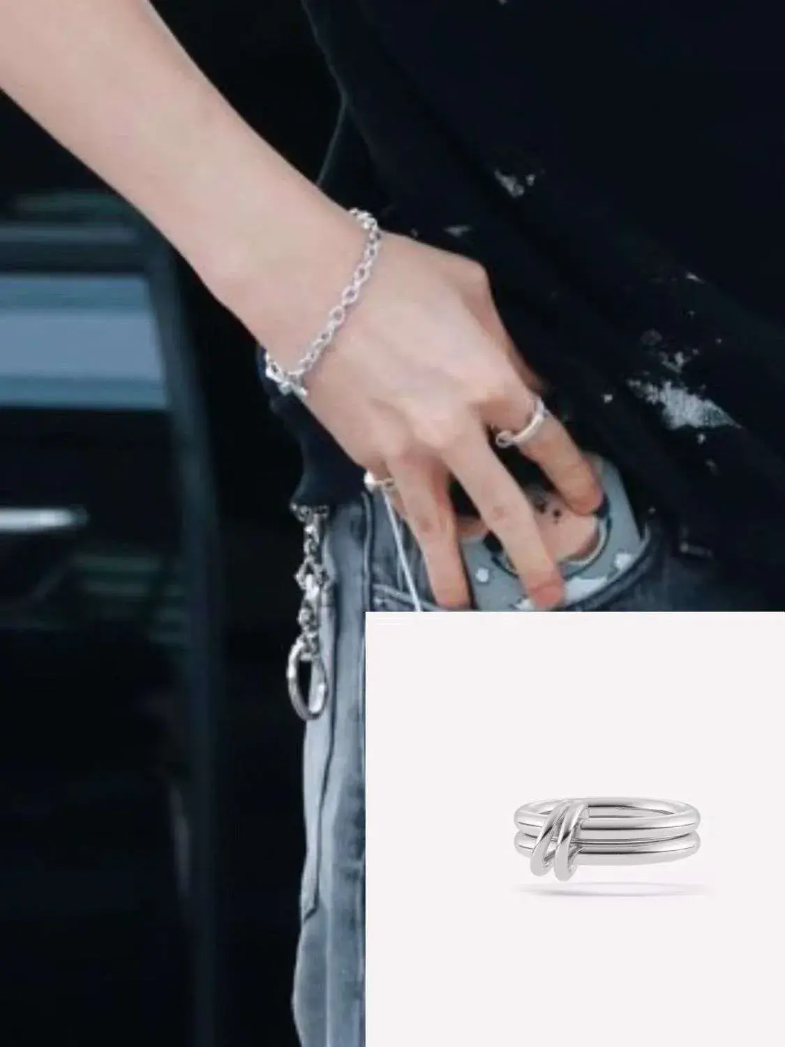 SEVENTEEN WONWOO Inspired Custom Double-Ring