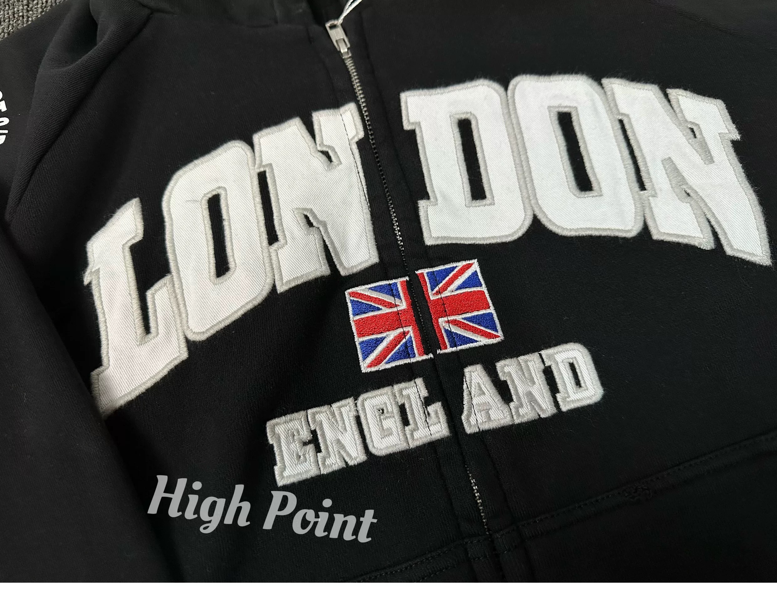 Seventeen Minghao Embroidered inspired Patchwork Hip pop Hoodie-The8