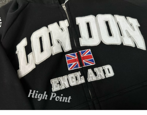 Seventeen Minghao Embroidered inspired Patchwork Hip pop Hoodie-The8