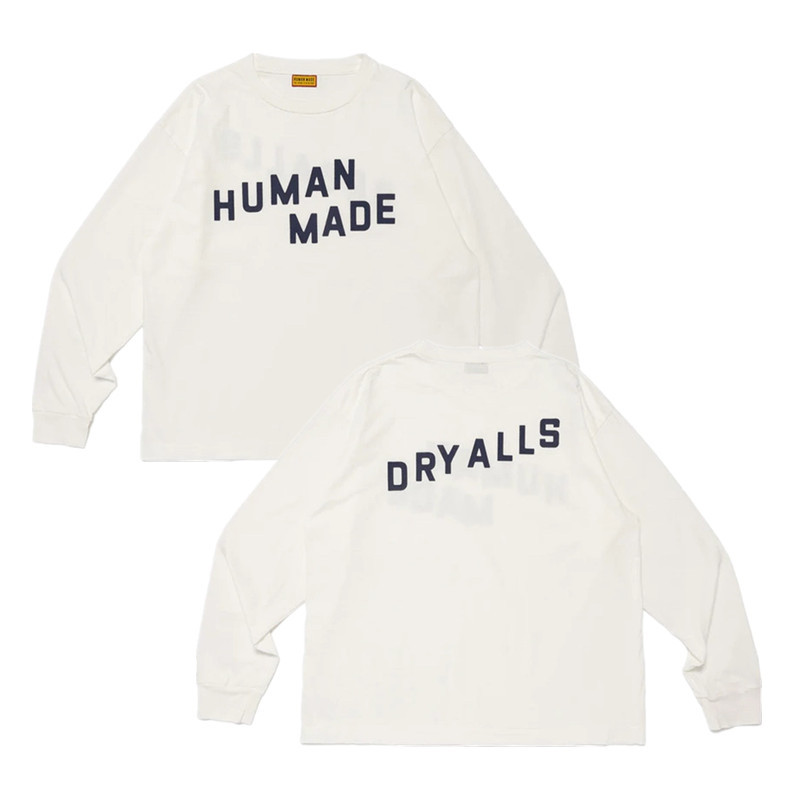 Enhypen Jungwon Inspired Human Made Logo Print Long Sleeve Tee