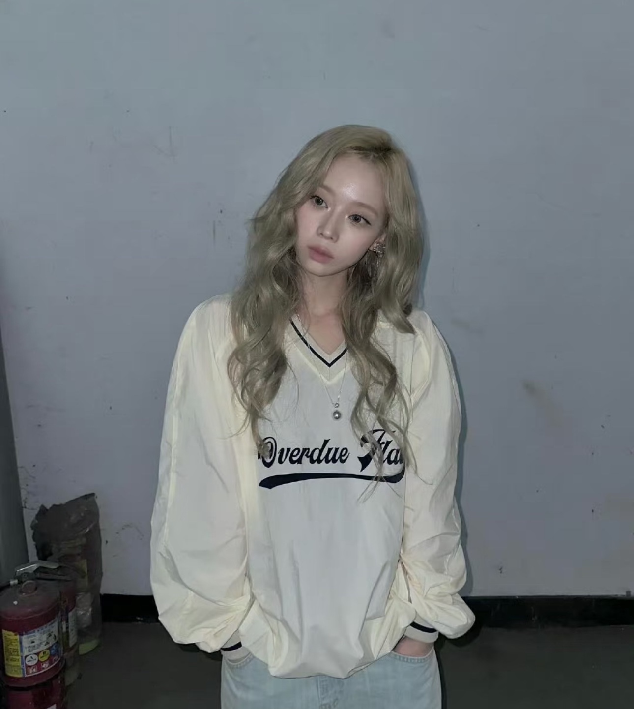 Aespa Winter Style Waterproof Nylon Oversized T-Shir