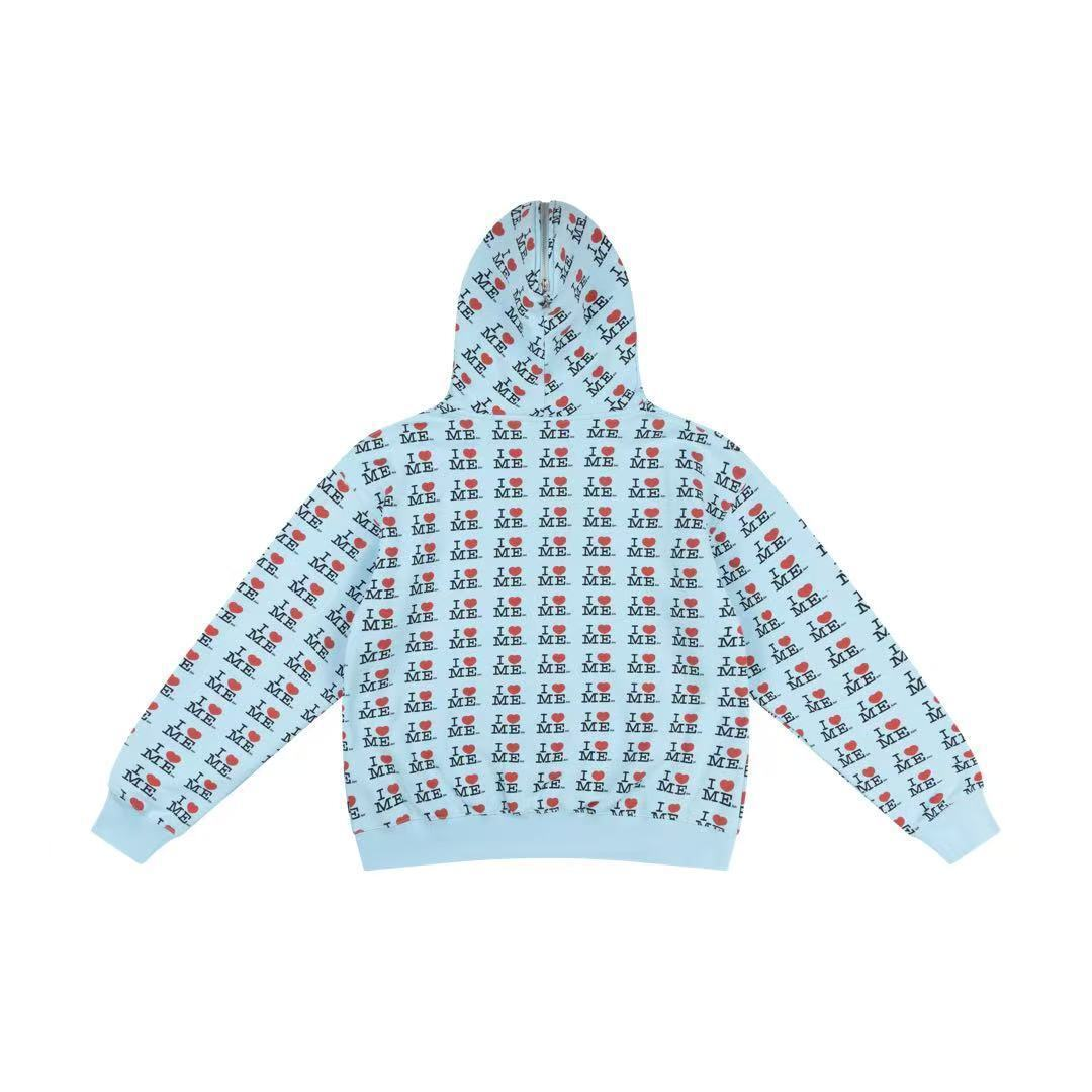 ILLIT NOT CUTE ANYMORE Inspired I HEART ME Print Tracksuit Set