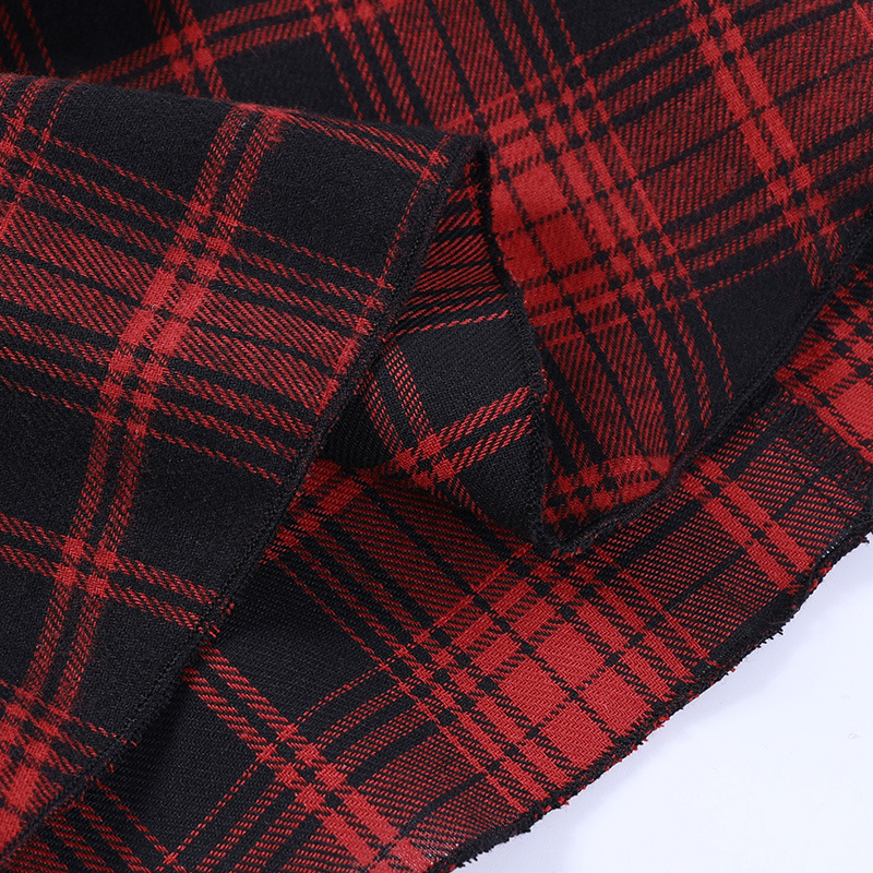 Red Plaid Tube Dress-Straykids concert outfitidea for STAY