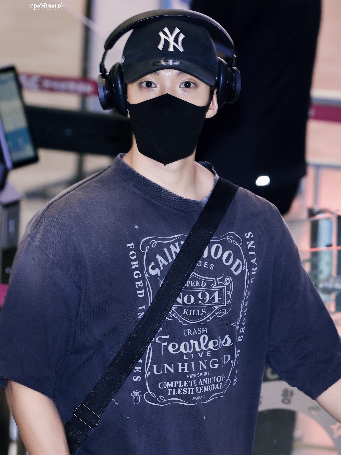 SEVENTEEN DK Inspired Washed Distressed Tee