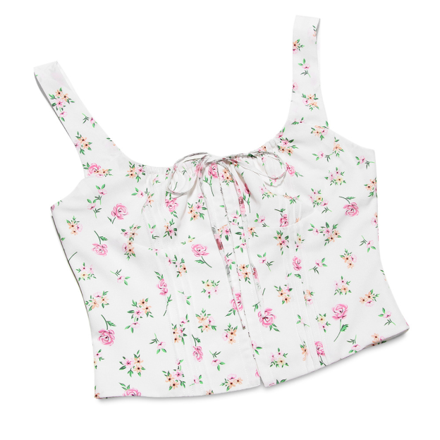 Printed Short Camisole-Taylor Swift