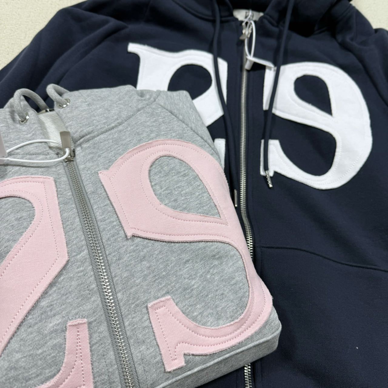 NCT&WayV&IVE Inspired 129 Logo Patch Zip-up Hoodie