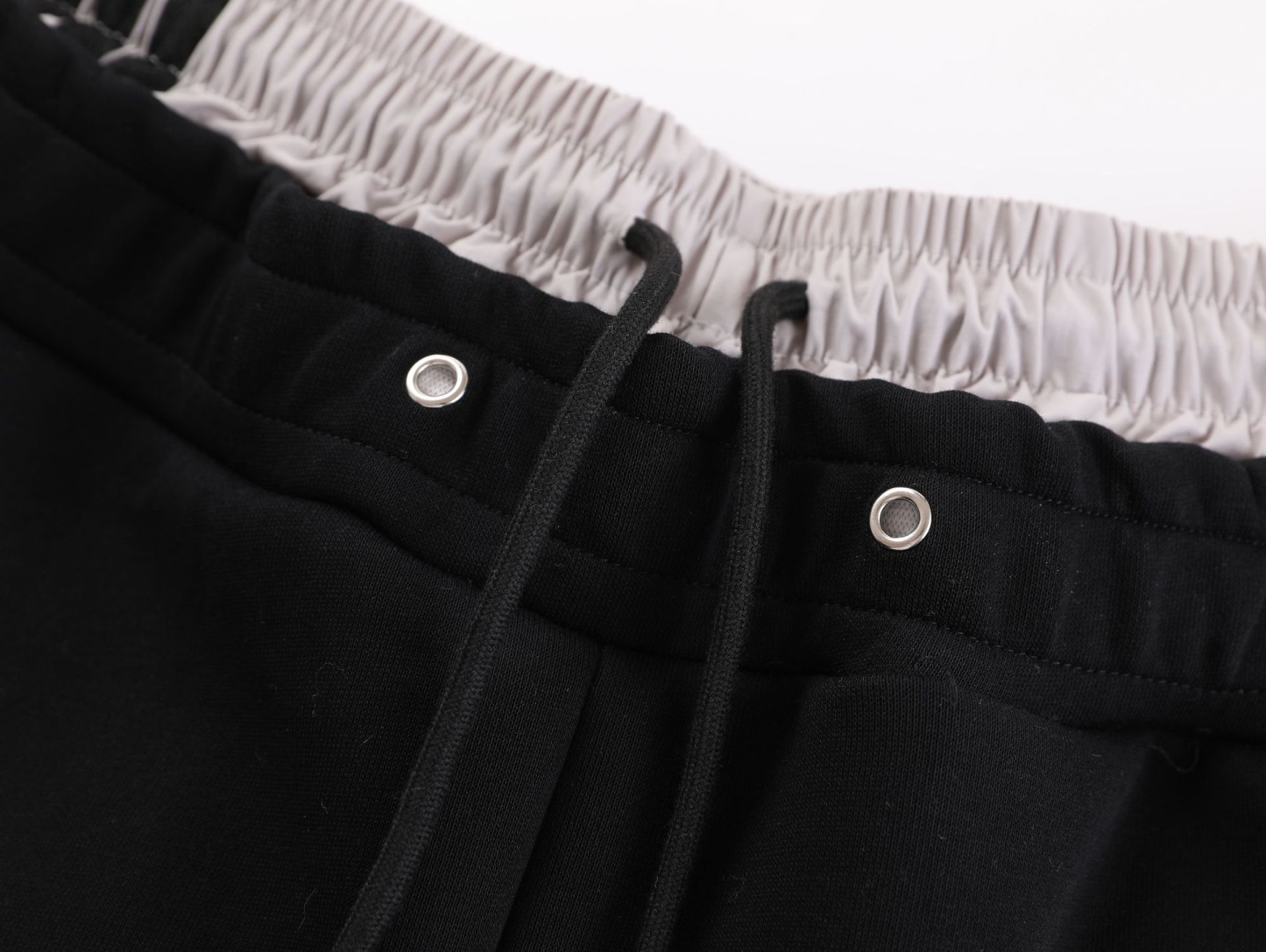 Enhypen Jay Inspired Deconstructed Double Waistband Three-Stripe Sweatpants