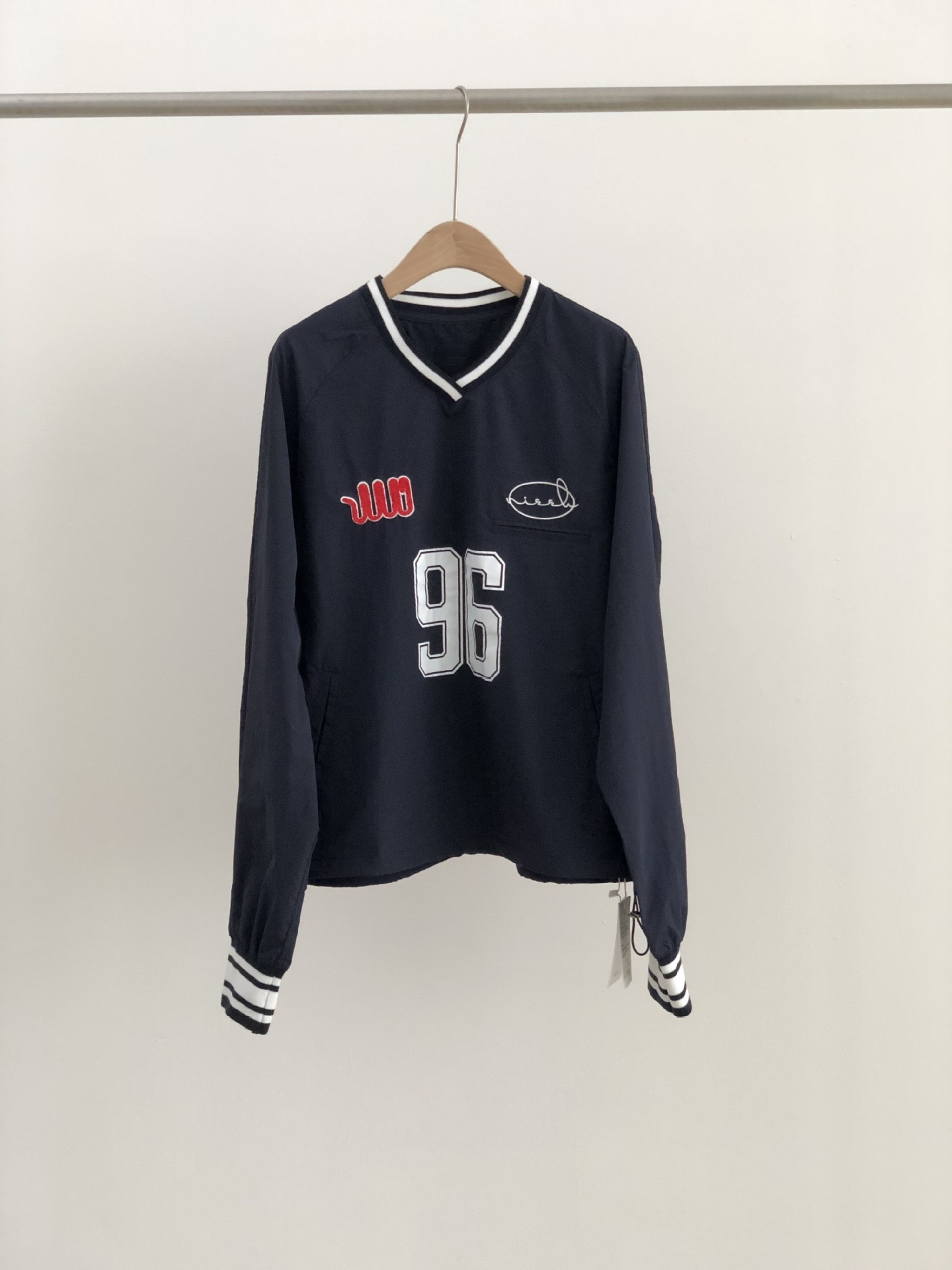 Blackpink Jennie Embroidered Baseball Jersey inspired Hoodie