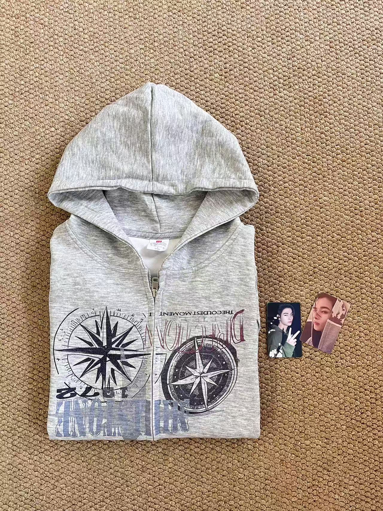 ENHYPEN Niki Inspired Milestone Zip-up Hoodie jacket-NI-KI