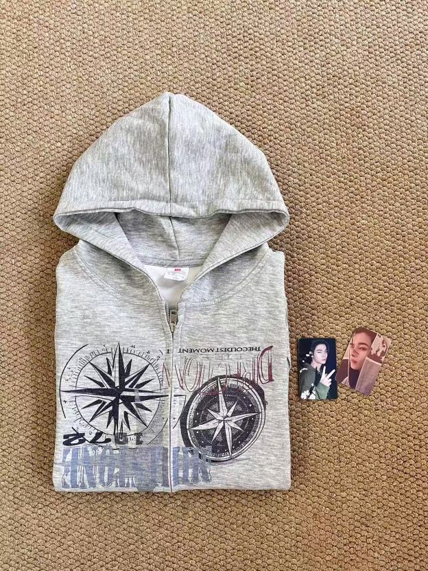 ENHYPEN Niki Inspired Milestone Zip-up Hoodie jacket-NI-KI