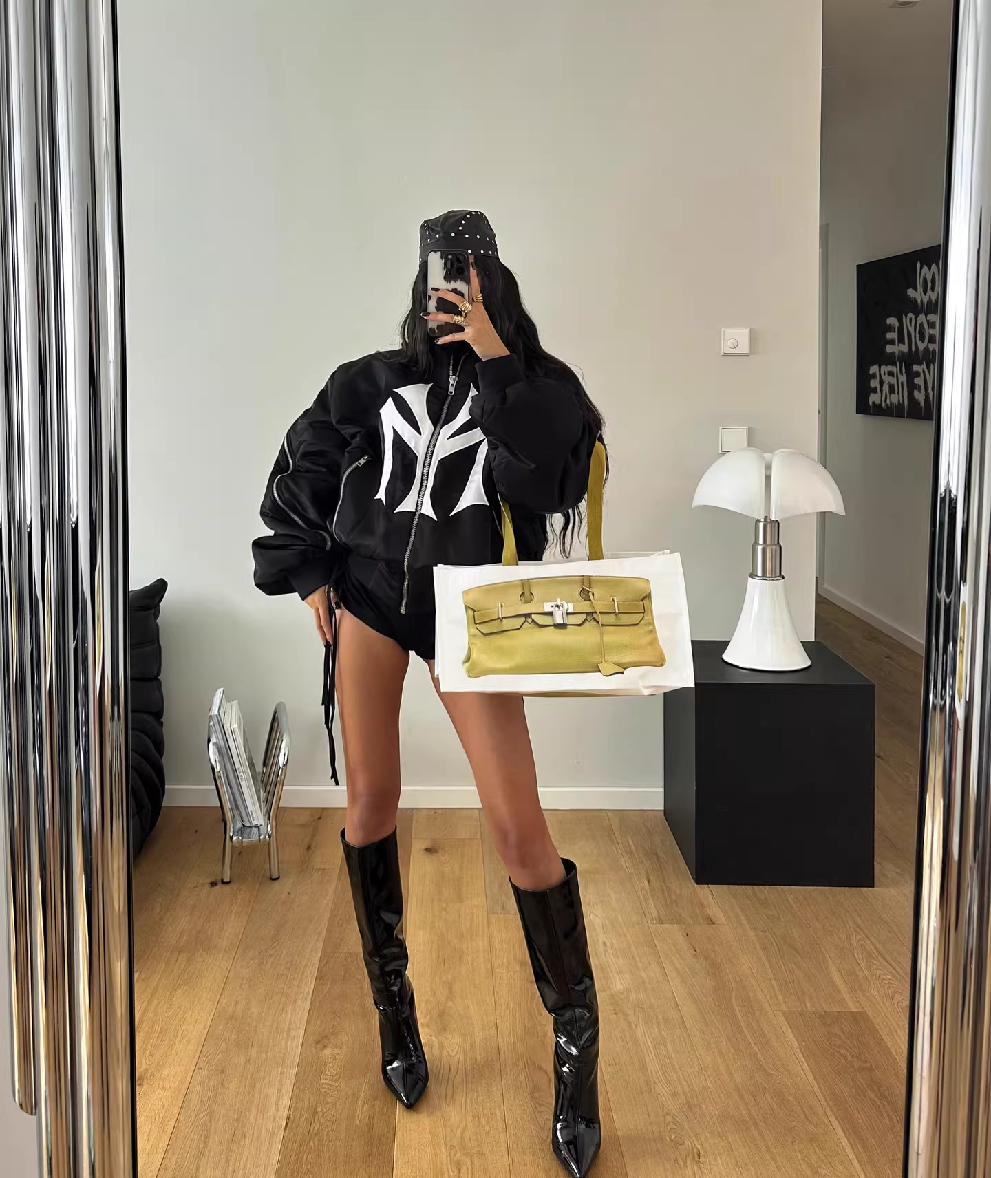 Cortis&Enhypen&Seventeen&Straykids Inspired M Logo Bomber Jacket