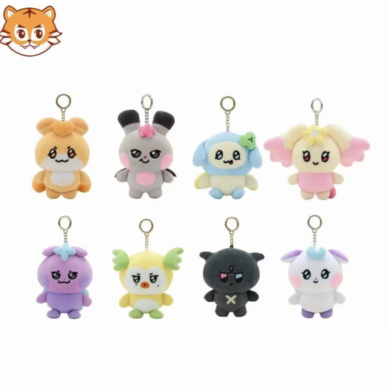 ATEEZ MIGHTEEZ Merch Inspired Doll Keychain