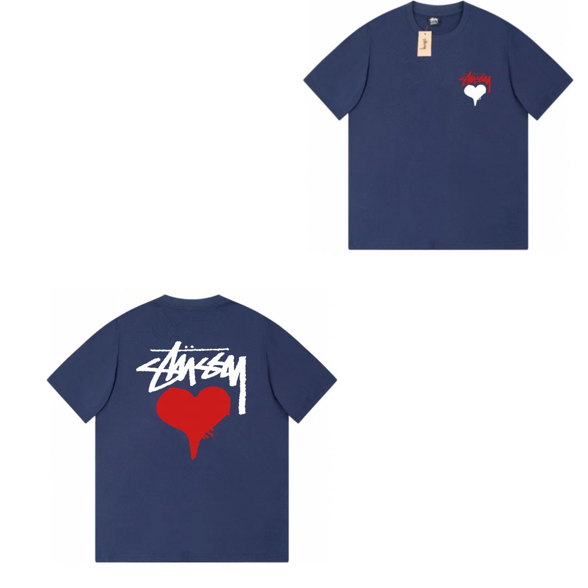 Stray kids Felix Inspired Stock Heart Drip Graphic Tee-Straykids
