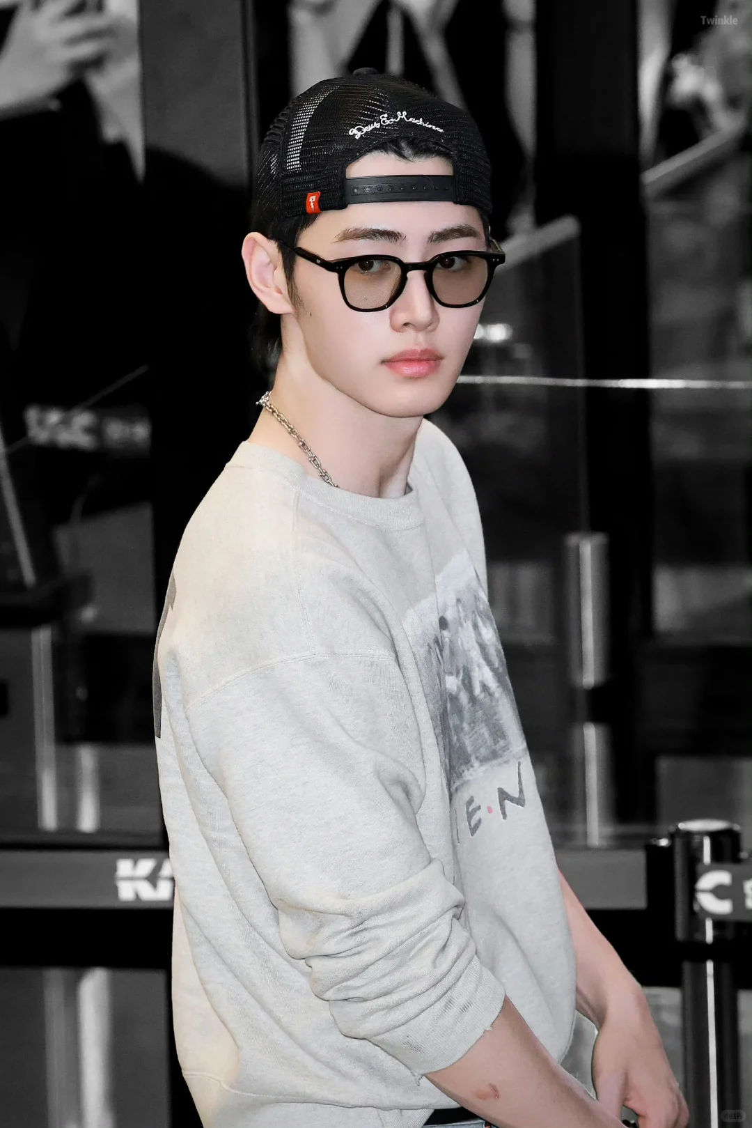 Enhypen Sunghoon Inspired Friends Crew Neck Sweatshirt