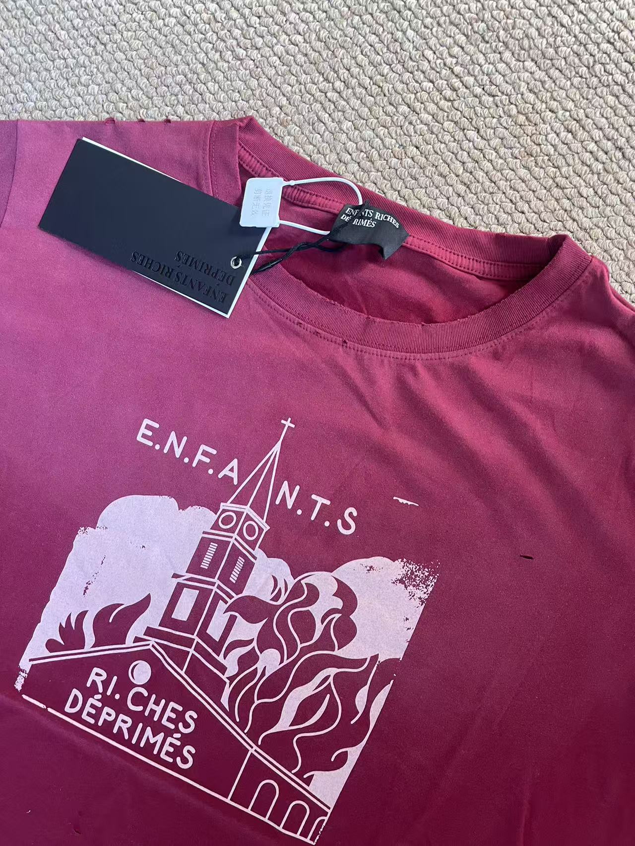 Enhypen NiKI inspired ERD red print tshirt-NI-KI