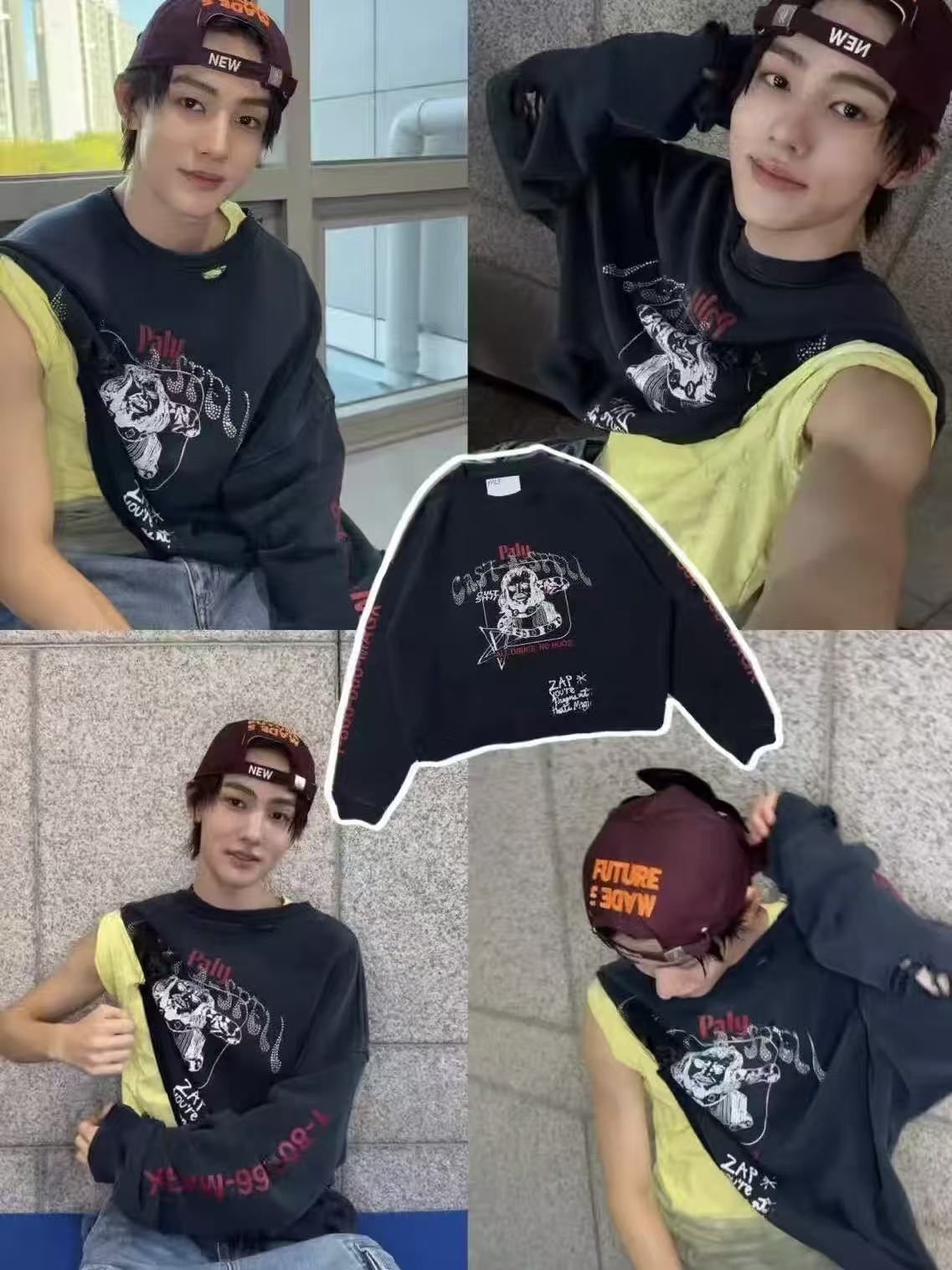 Cortis Seonghyeon Inspired Cast A Spell Crewneck Sweatshirt 