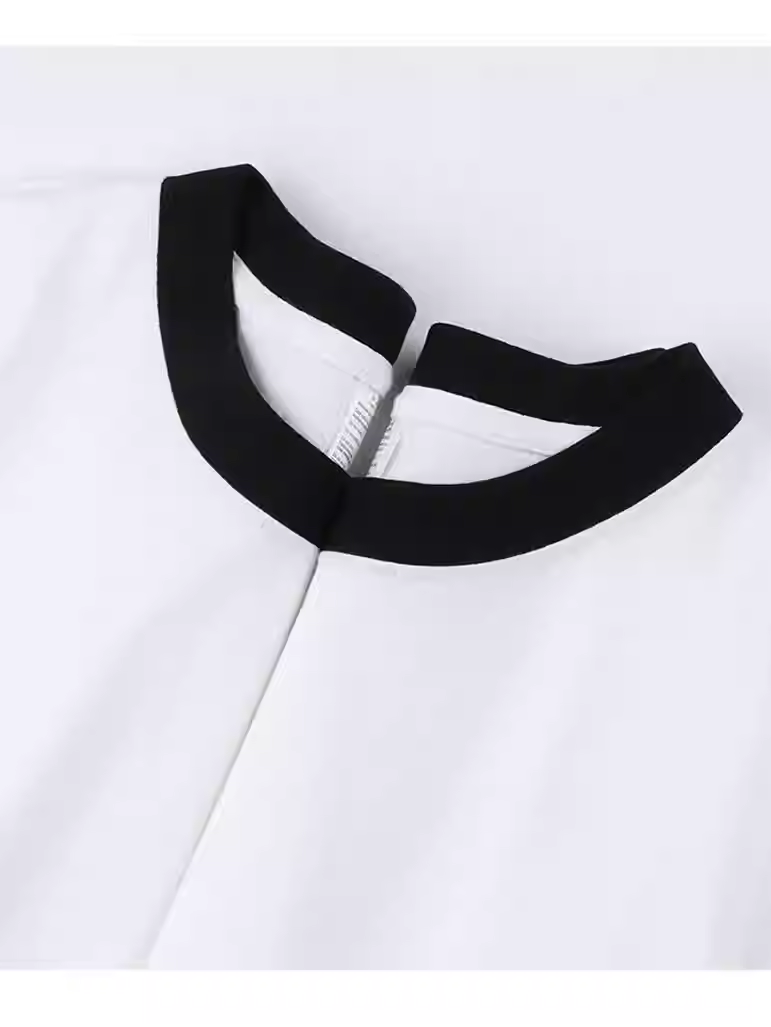 Jake&DK&Minji Inspired Denim Men Love Cats Graphic Ringer Tee-Enhypen Seventeen Newjeans