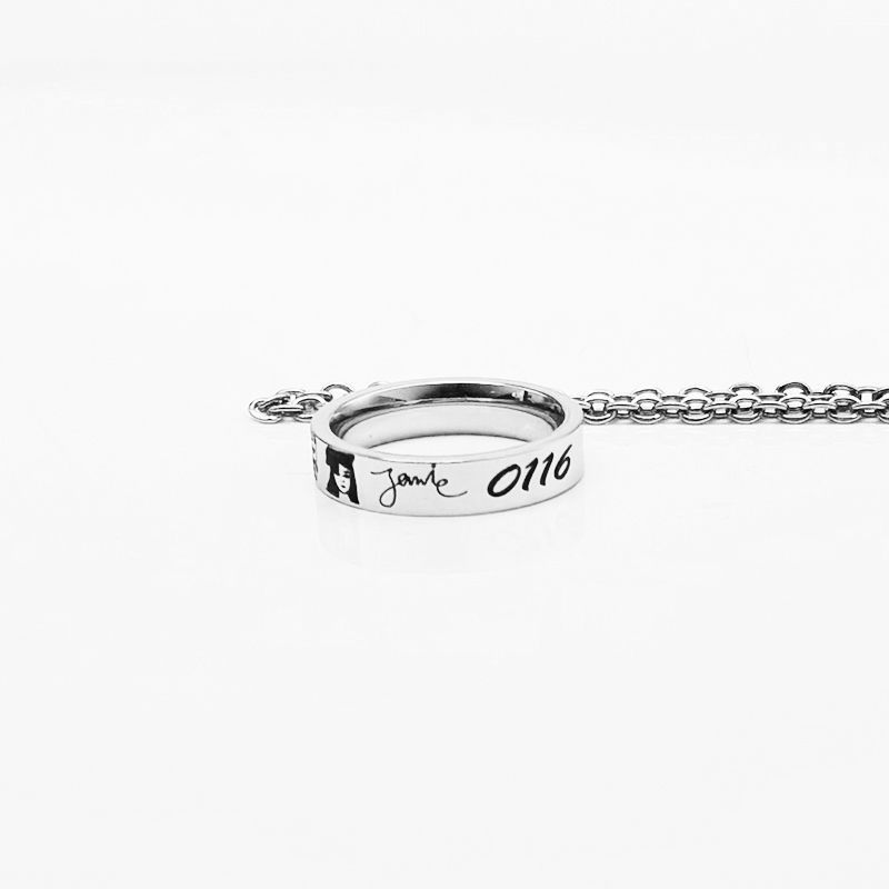 Blackpink Fanmade Birthdate Signature Ring 