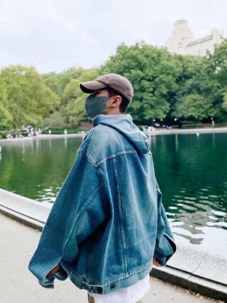 SEVENTEEN Hoshi Inspired Oversized Denim Jacket