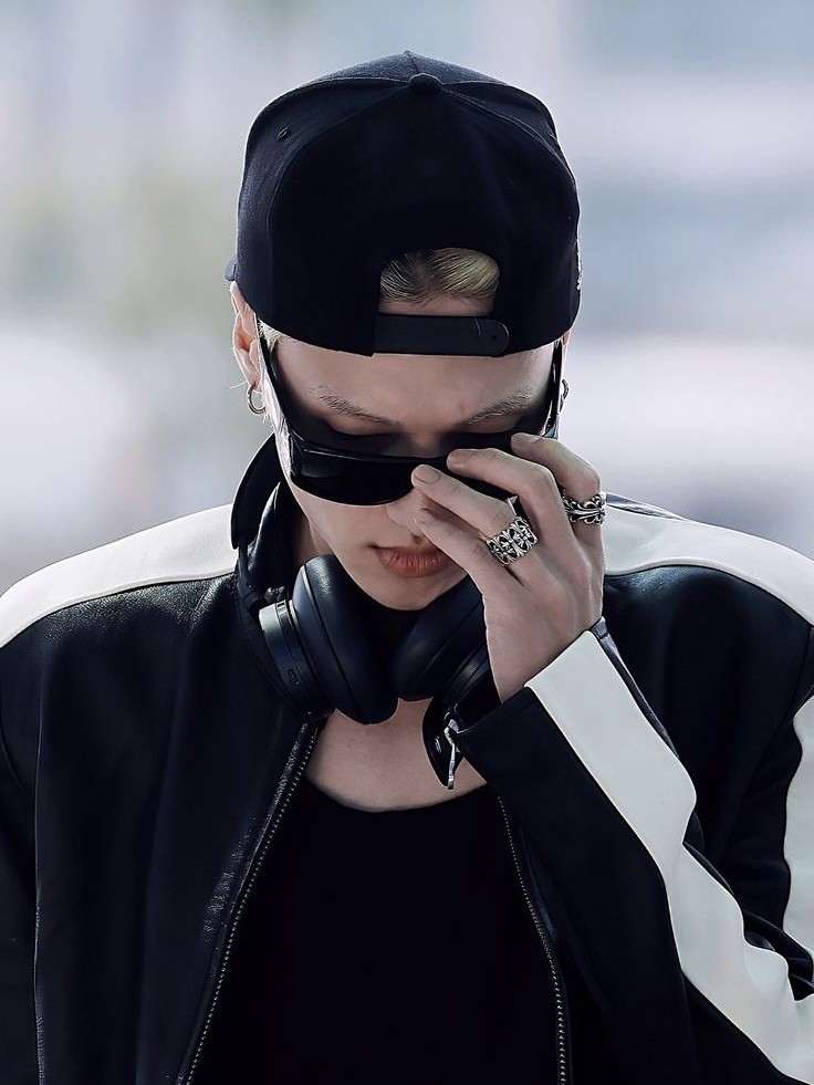 Ateez Wooyoung inspired chrome hearts ring