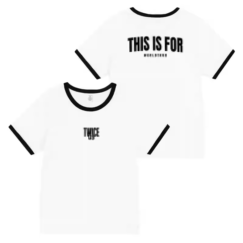 TWICE World Tour THIS IS FOR Merch Inspired T-Shirt