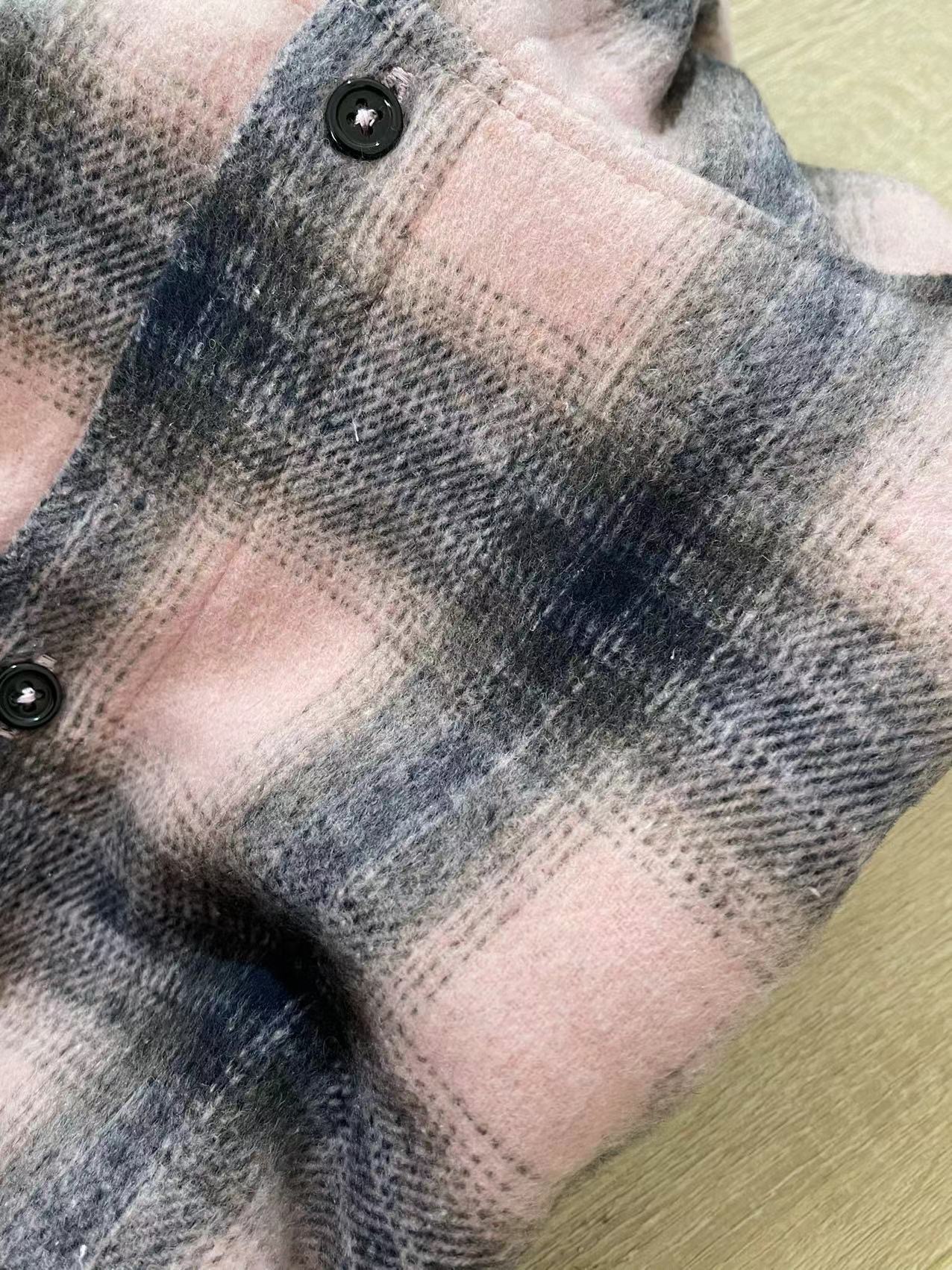 Stray kids Leeknow & Wayv YangYang inspired plaid Hooded Shirt