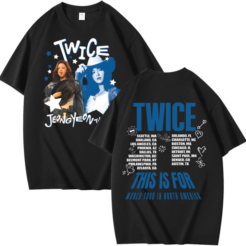 Twice This is For World Tour Merch Inspired T-shirt