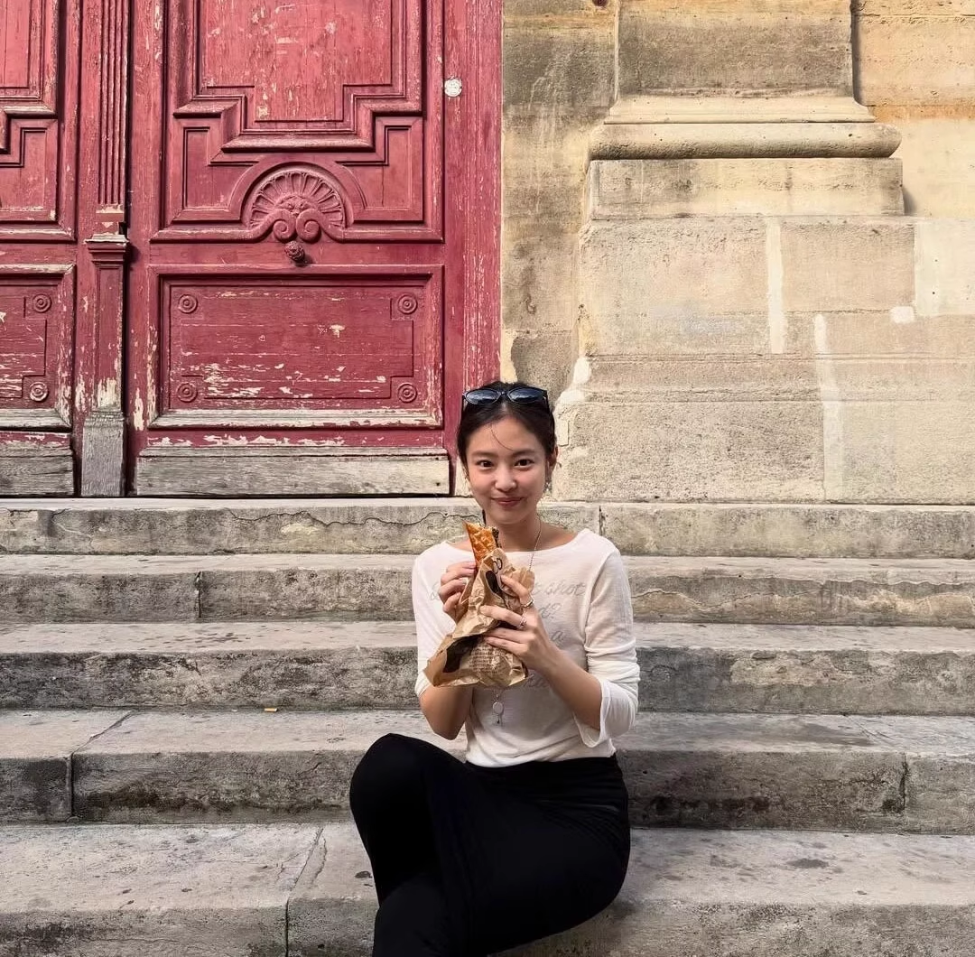 Blackpink Jennie Inspired Lettering Sheer Long Sleeve