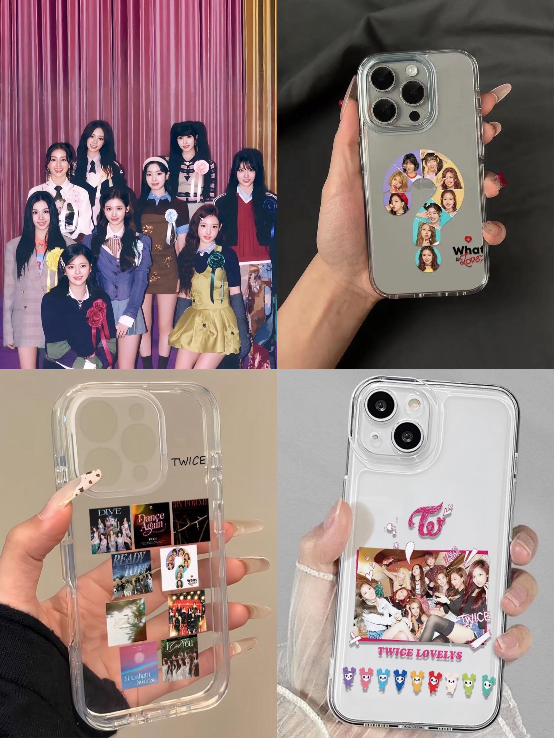Twice 3 Pcs Set Phone Case for All Phones