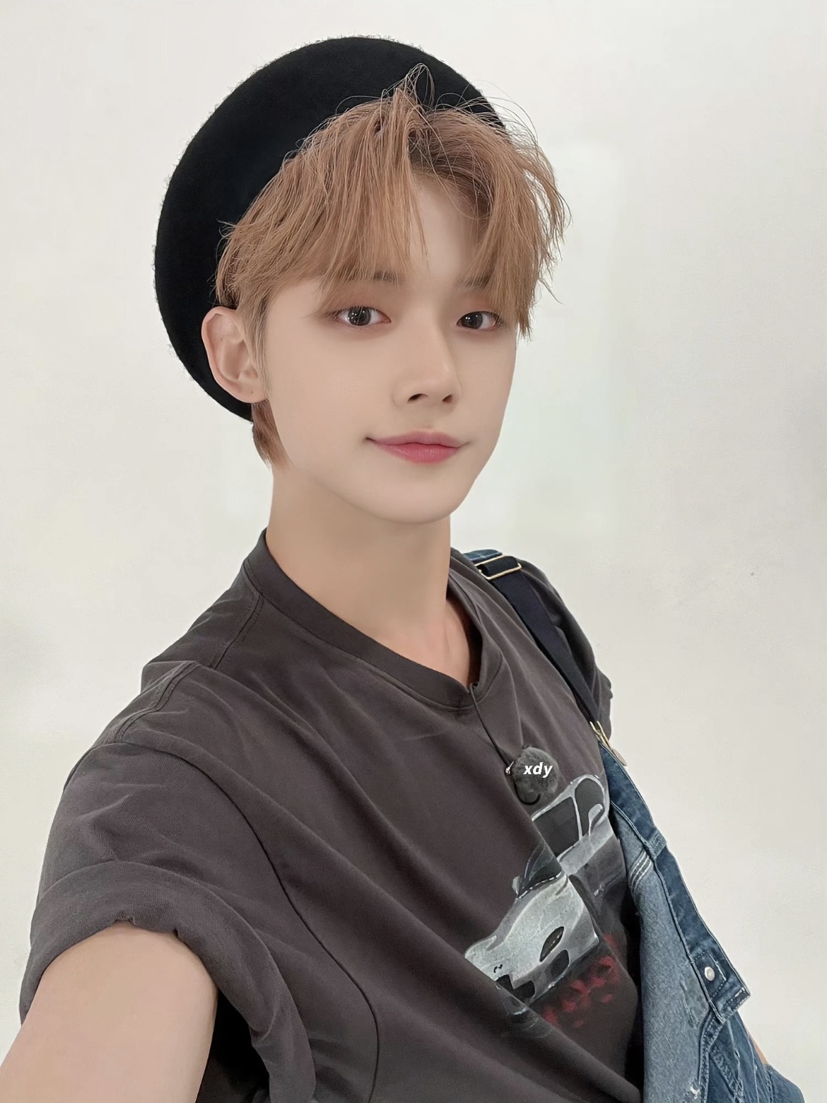 ENHYPEN Sunoo Inspired Sports Car Print T-shirt