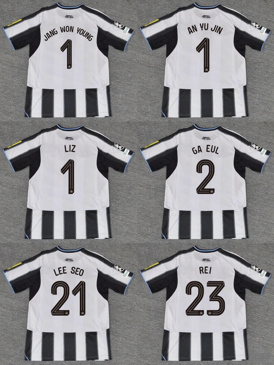 IVE Newcastle United F.C Custom Jersey