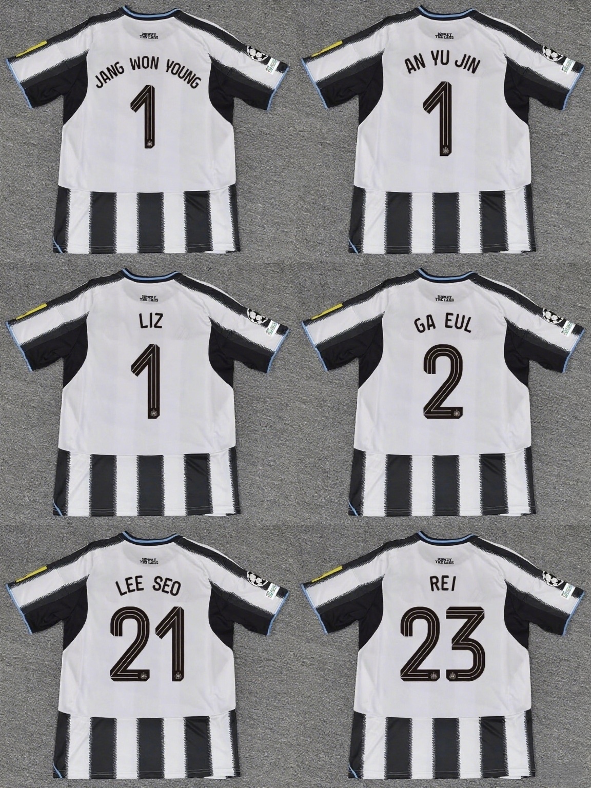 IVE Newcastle United F.C Custom Jersey