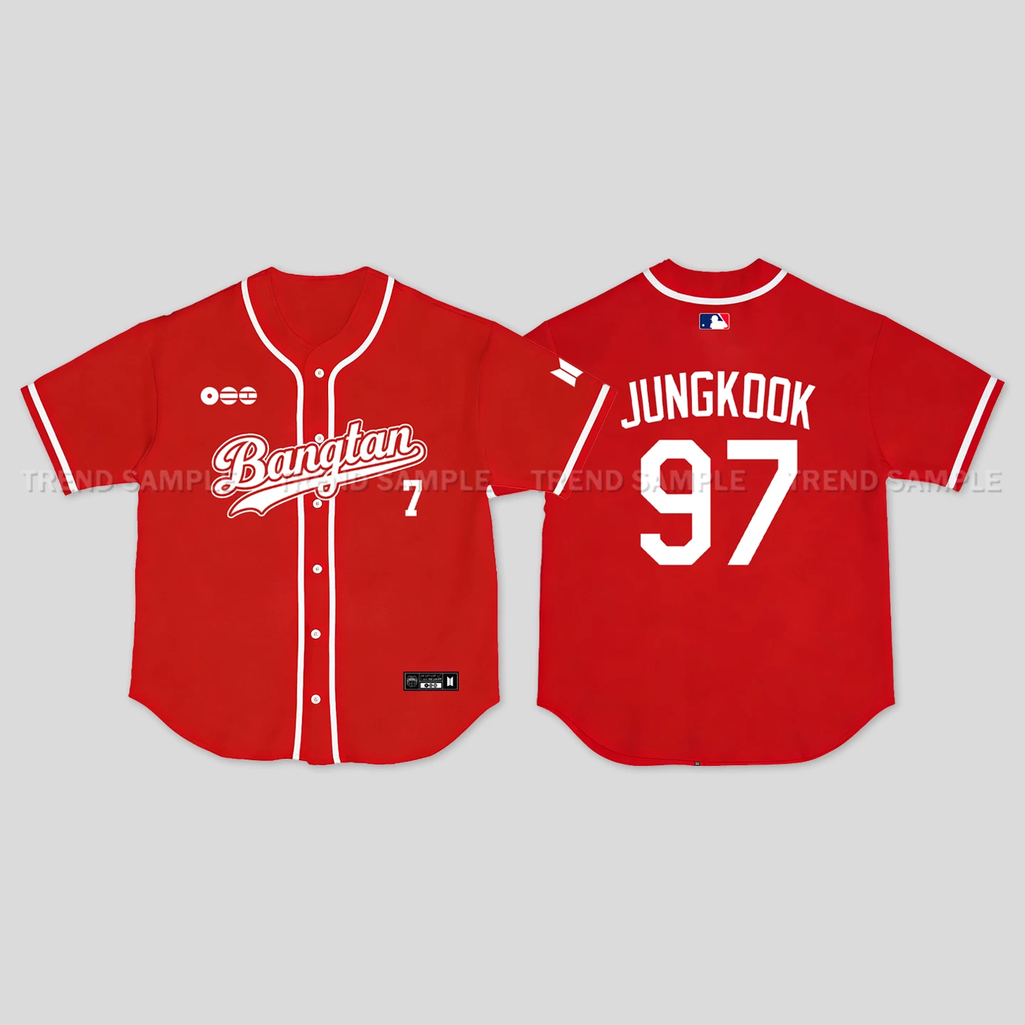 BTS ARIRANG World Tour Inspired Bangtan Baseball Jersey