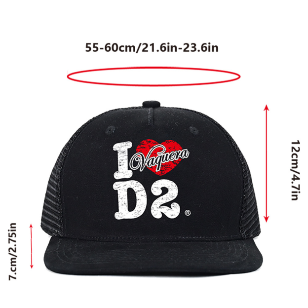 Enhypen Niki Inspired I Love D2 Baseball Cap