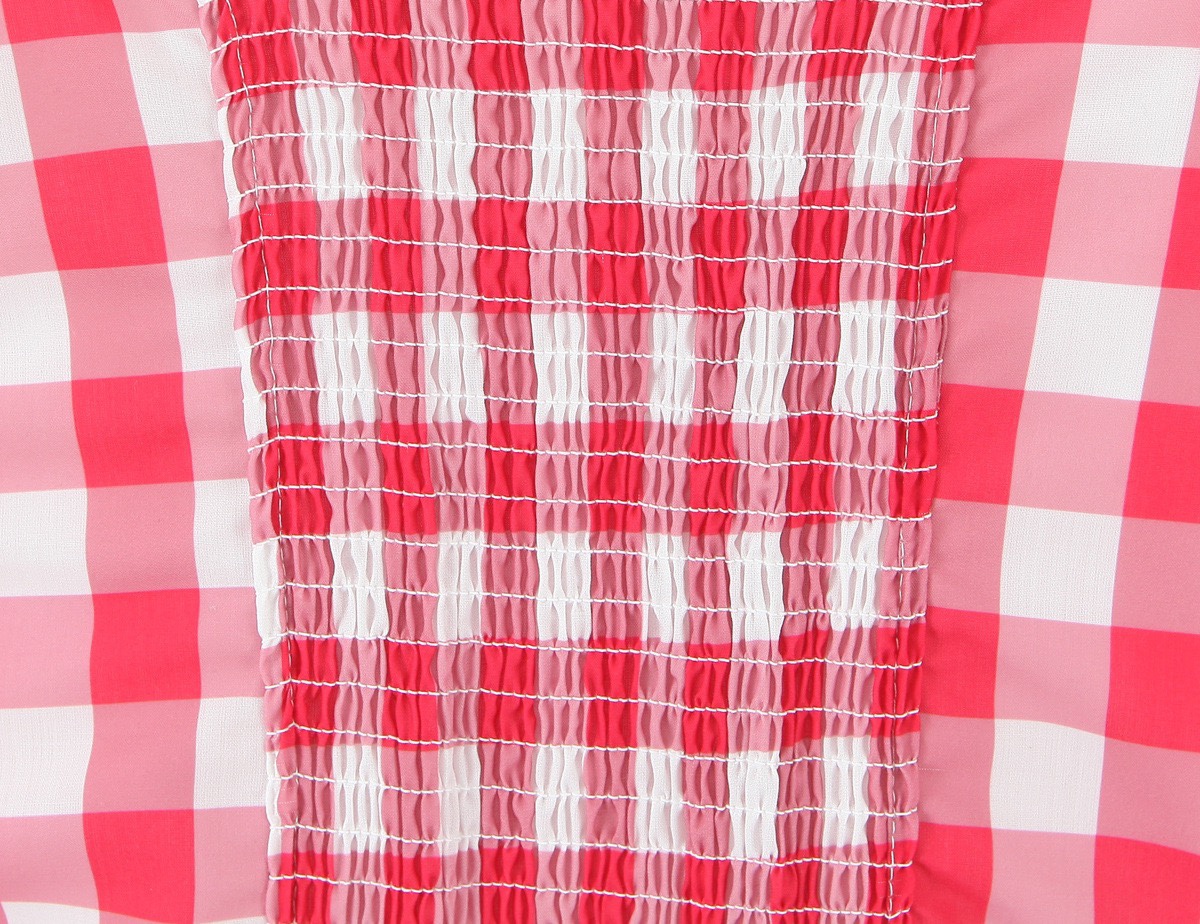 IVE Yujin Inspired Gingham Dress